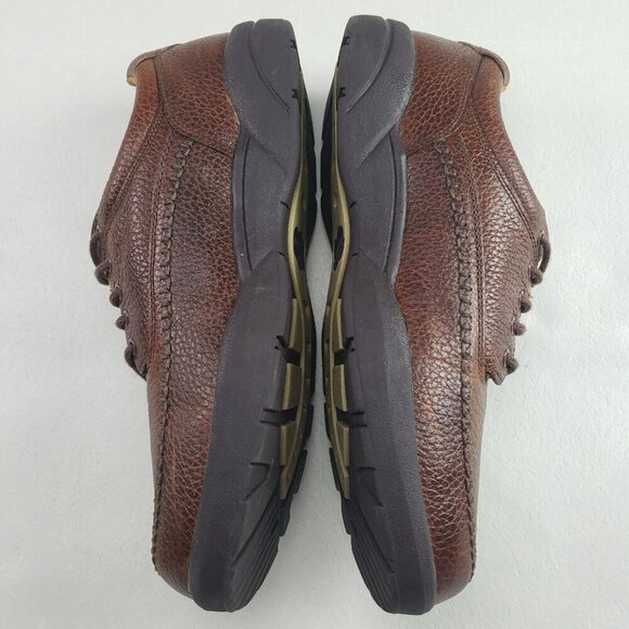 Dr Comfort Stallion Oxford Shoe Mens 11.5 W Brown Leather Orthopedic Diabetic - Picture 5 of 11